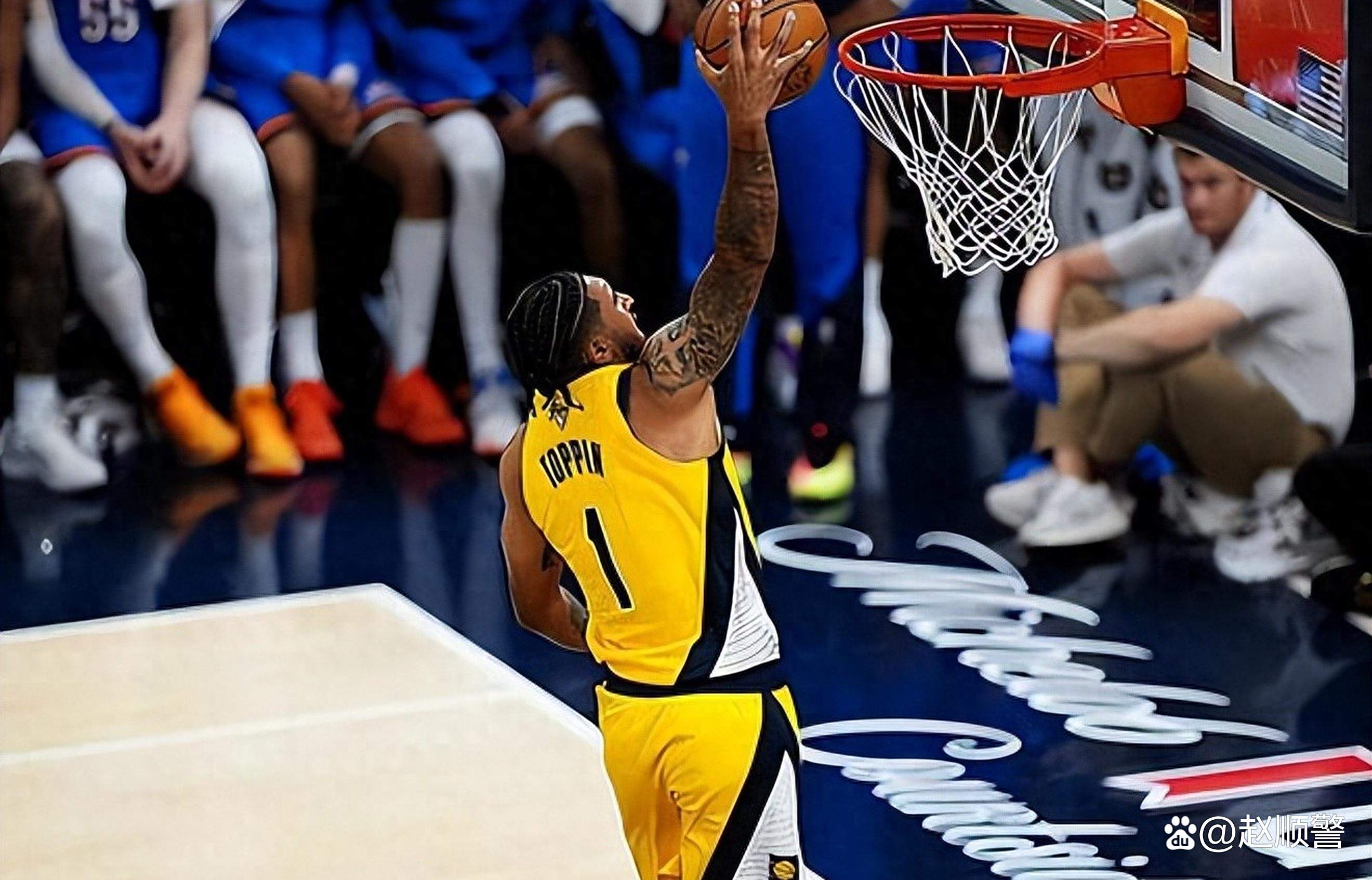 步行者中锋表现出色，帮助球队取得连胜